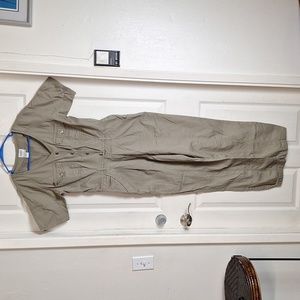 Together, Khaki with olive gree Jumpsuit Women 8 Vintage